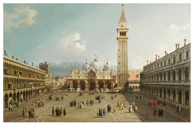 Canaletto, Piazza San Marco, c.1730