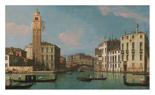 Canaletto, Entrance to the Canaregio, c. 1740
