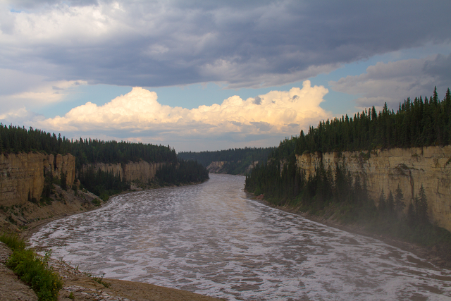 From the top of the Falls