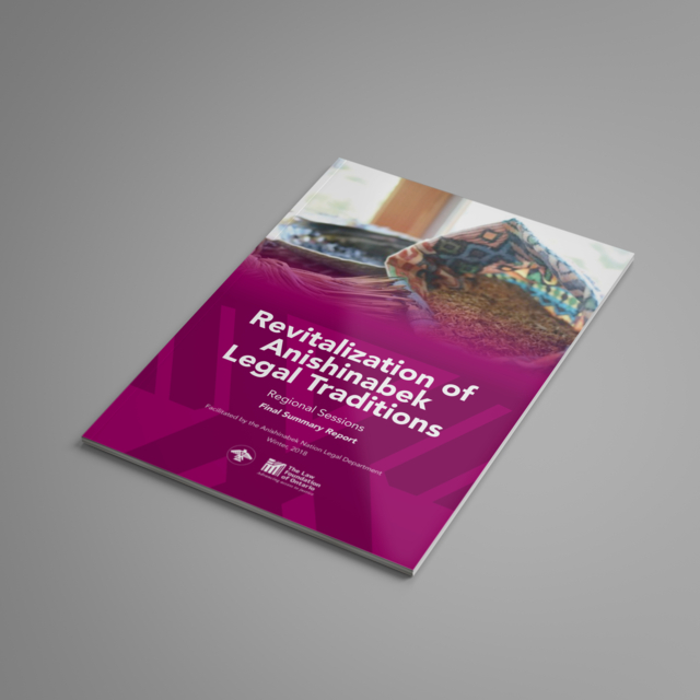 Revitalization of Anishinabek Legal Traditions