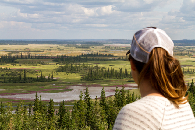 View of the Salt Plains