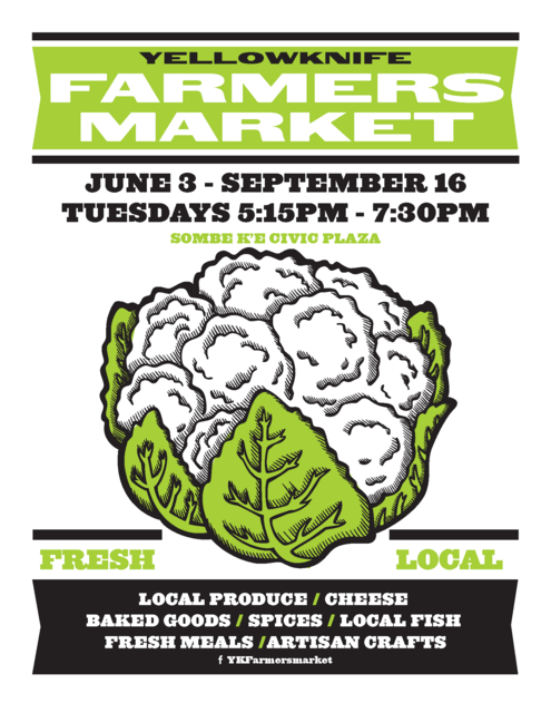 Yellowknife Farmers Market Poster