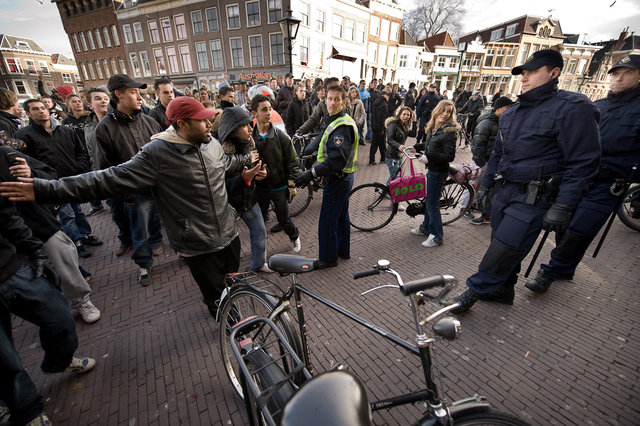 scholieren protest