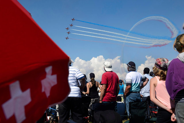 Red Arrows - Air14 - 2014