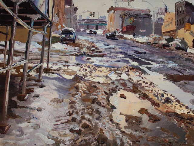 February Thaw     22 x 28"