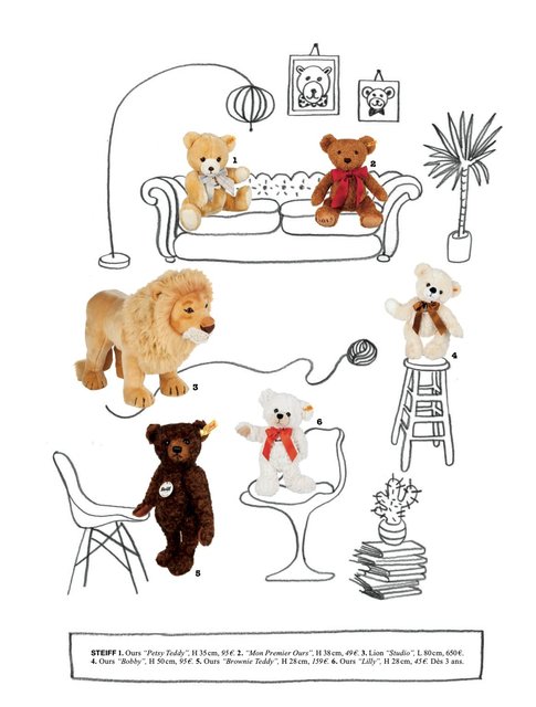 Catalogue jouets noël pour "Le Bon Marché"