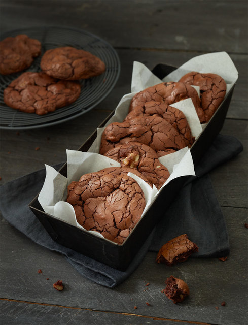 Chocolate Fudge Cookies