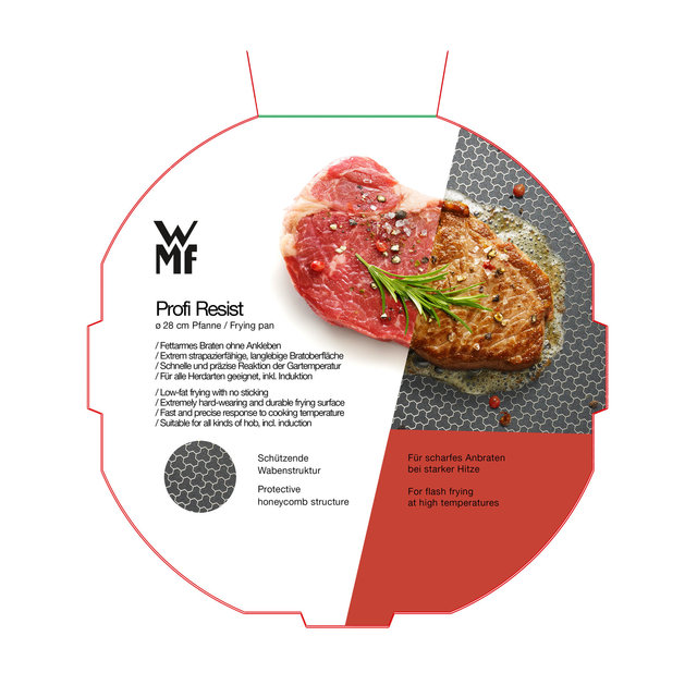 WMF Relaunch Pfannen Verpackung