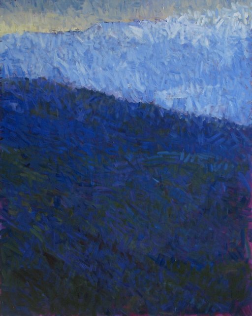 Edge of Mt Sopris, Acrylic on Canvas, 60" x 48"