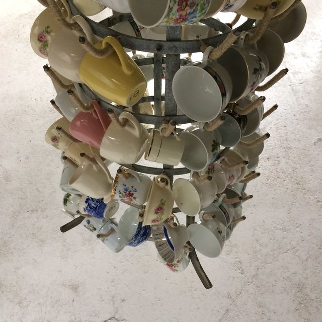 chandelier 'duivelsoortje" (devil's ear), 2017