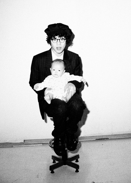 MR. drummer Tom and his baby boy