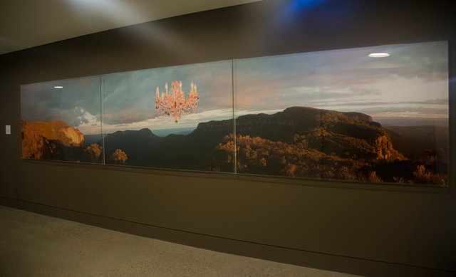 Nicole Welch Permanent Public Art Commission Blue Mountains Cultural Centre 2013 'Illumination, Blue Mountains'