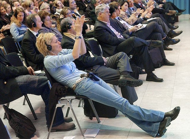 Sharon Stone - Davos WEF - 2005