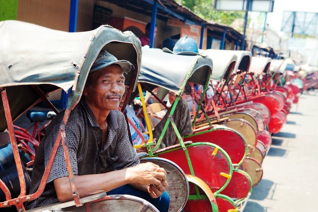 Rickshaw driver