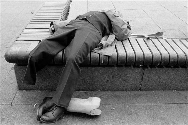 Man on a Bench
