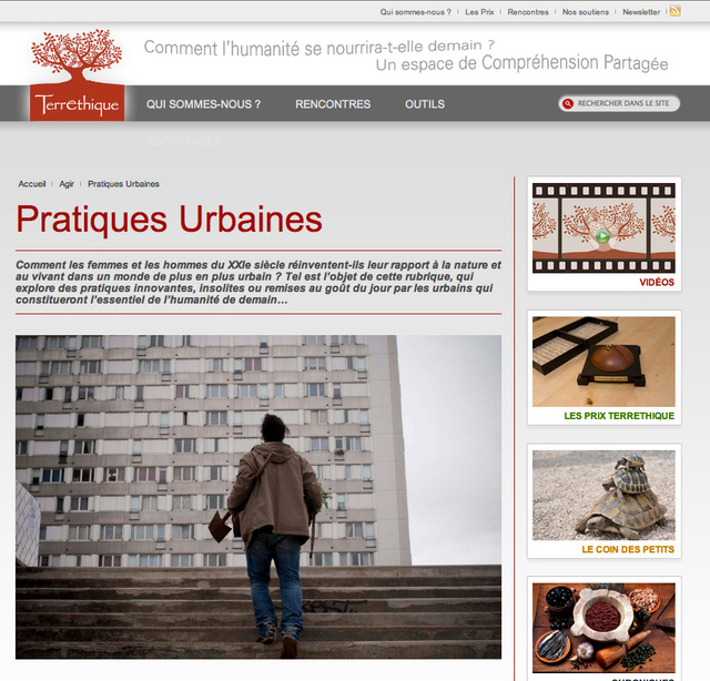 www.terrethique.org - Pratiques urbaines