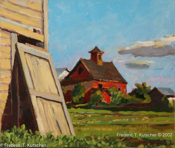 Barn Door Off Rail (Skagit Valley (study)