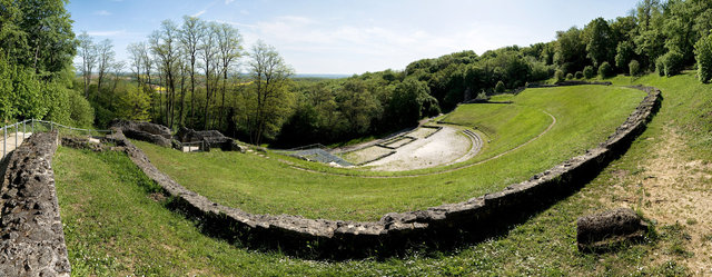 Théâtre gallo-romain des Bouchauds - Client: Conseil Général de la Charente