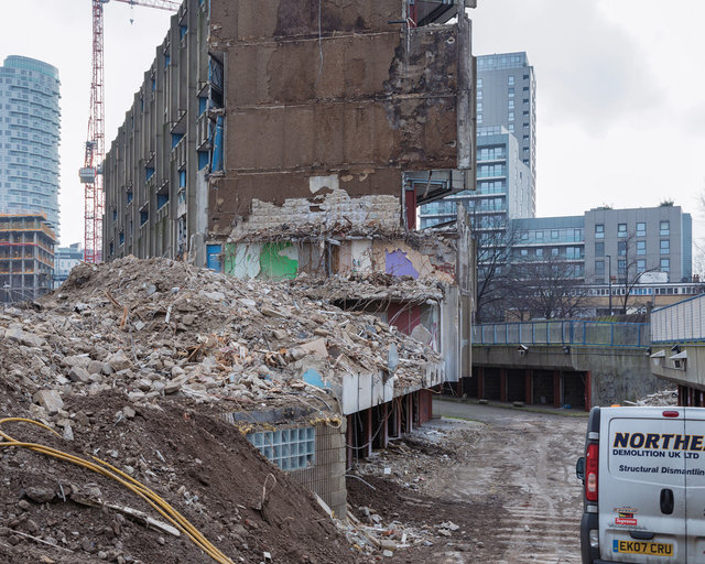 Demolition of Robin Hood Gardens