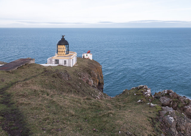 St Abbs Head Lighthouse with foghorn
