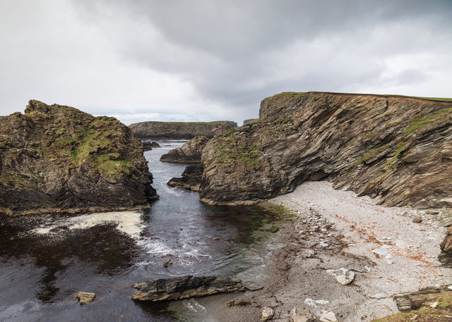 St Ninian's Isle, Southern Coastline