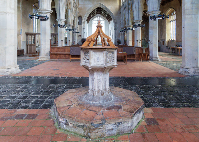 Interior of St Margaret's Church, Cley-next-the-Sea