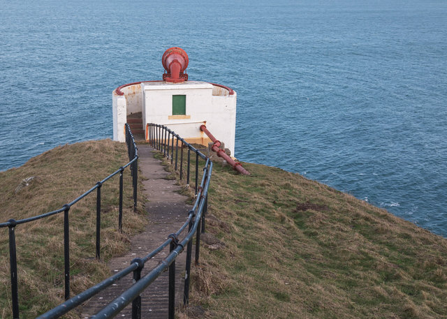 Foghorn at St Abb's Head Lighthouse