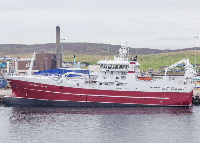 Fishing vessel Research LK62, Victoria Pier