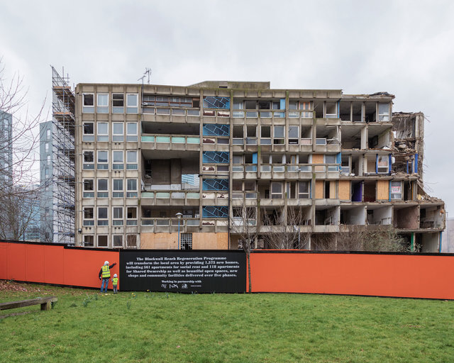 Demolition of Robin Hood Gardens