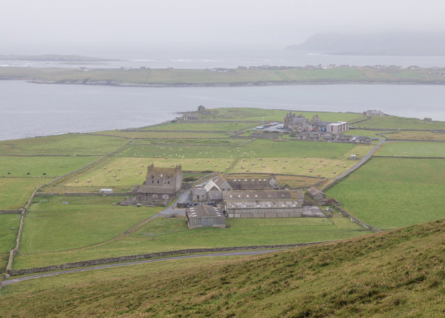 View towards Sumburgh Farm