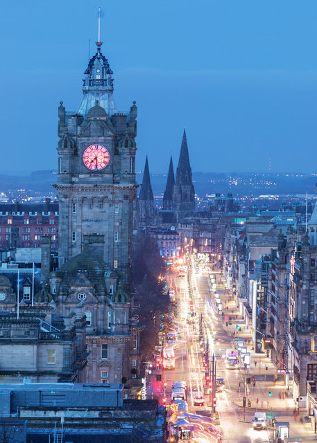Princes Street from Calton Hill