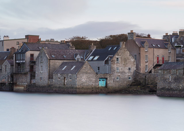 Lerwick's old waterfront