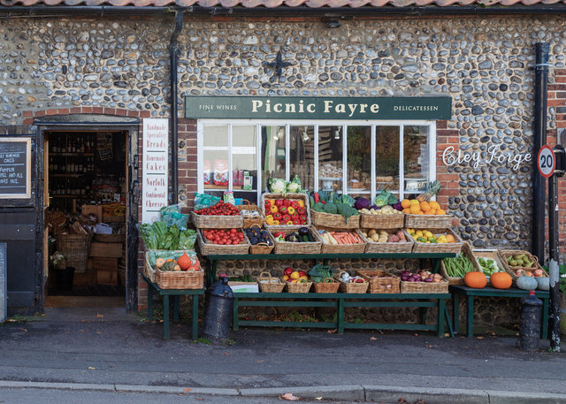 Village delicatessen, Cley-next-the-Sea