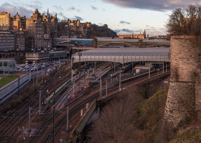 Edinburgh Waverley Railway Station