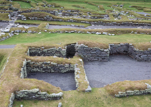Jarlshof - Norse settlement from the Laird's house
