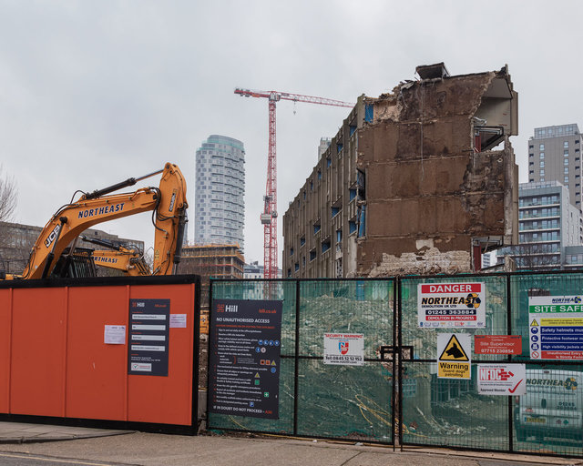 Demolition of Robin Hood Gardens