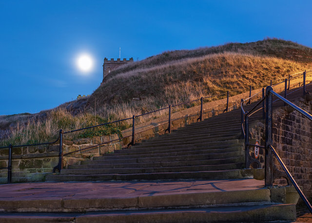 199 Steps and cliff above Henrietta Street