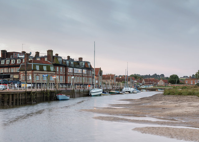 Blakeney Harbour and hotel