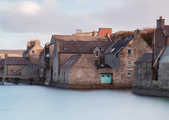 Lerwick's old waterfront 