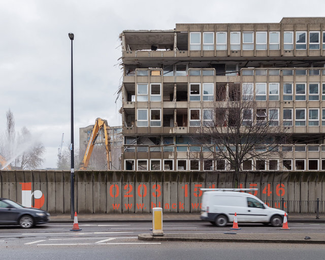 Demolition of Robin Hood Gardens