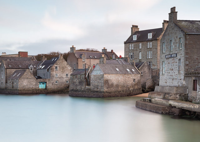 Lerwick's old waterfront
