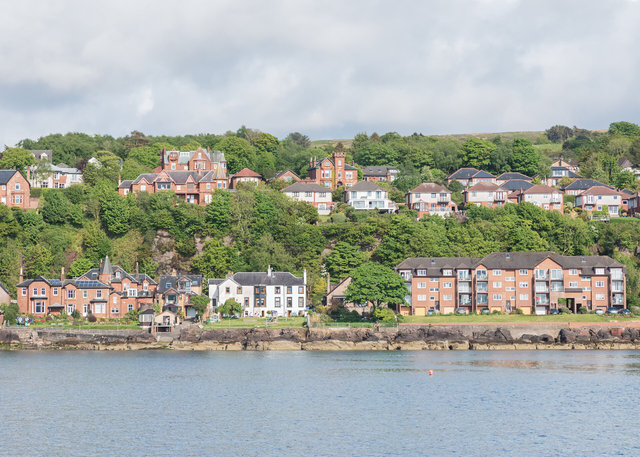 Skelmorlie from the sea