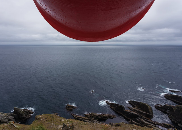 Foghorn at Sumburgh Head Lighthouse