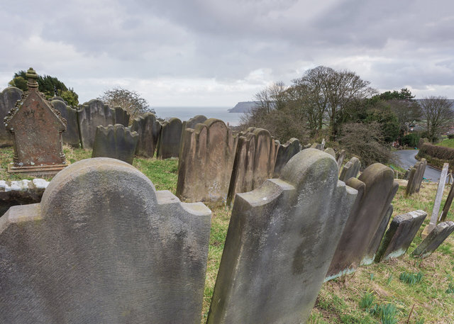 The churchyard of Old St Stephen's Church, Fylingdales