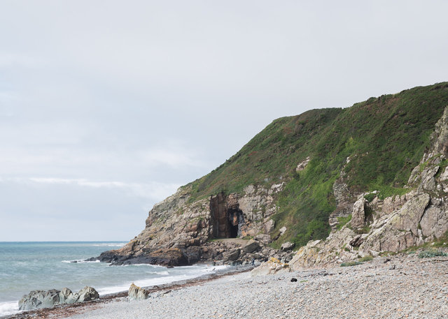 The beach and St Ninian’s Cave