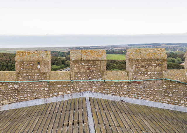 Top of St Nicholas Church tower, Blakeney