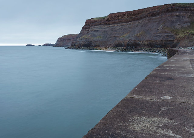East Cliff and Tate Hill Pier