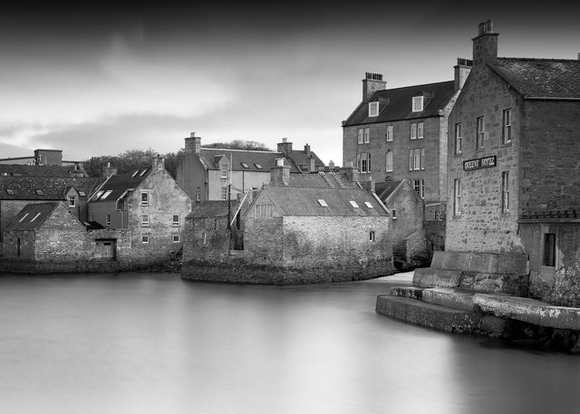Lerwick's old waterfront 