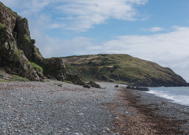 The beach