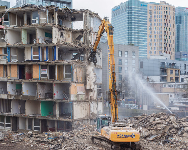 Demolition of Robin Hood Gardens